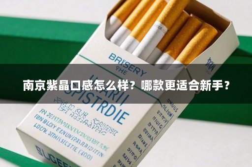 南京紫晶口感怎么样？哪款更适合新手？